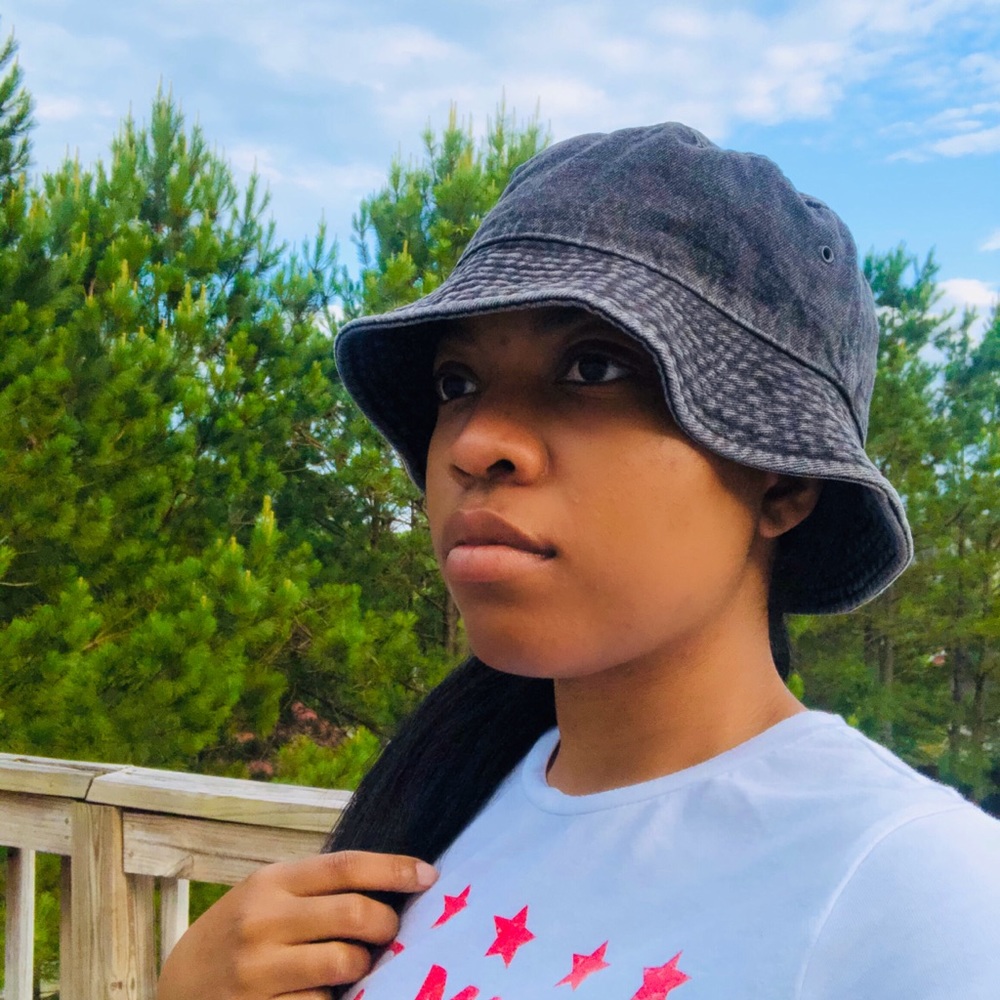 Dark Denim Bucket hat - Picture 5 of 5